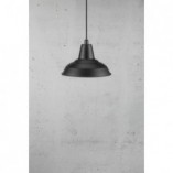 Lampa wisząca industrialna Lyne 28,8 Czarna marki Nordlux