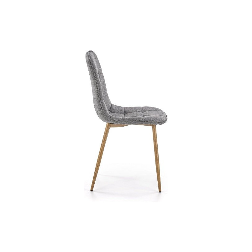 Krzesło pikowane tapicerowane K316 popiel marki Halmar