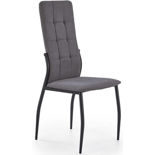 Krzesło pikowane tapicerowane K334 popiel marki Halmar
