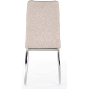 Krzesło pikowane tapicerowane K309 jasny beżowy marki Halmar