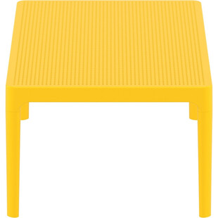 Stolik tarasowy Sky 100x60 żółty marki Siesta