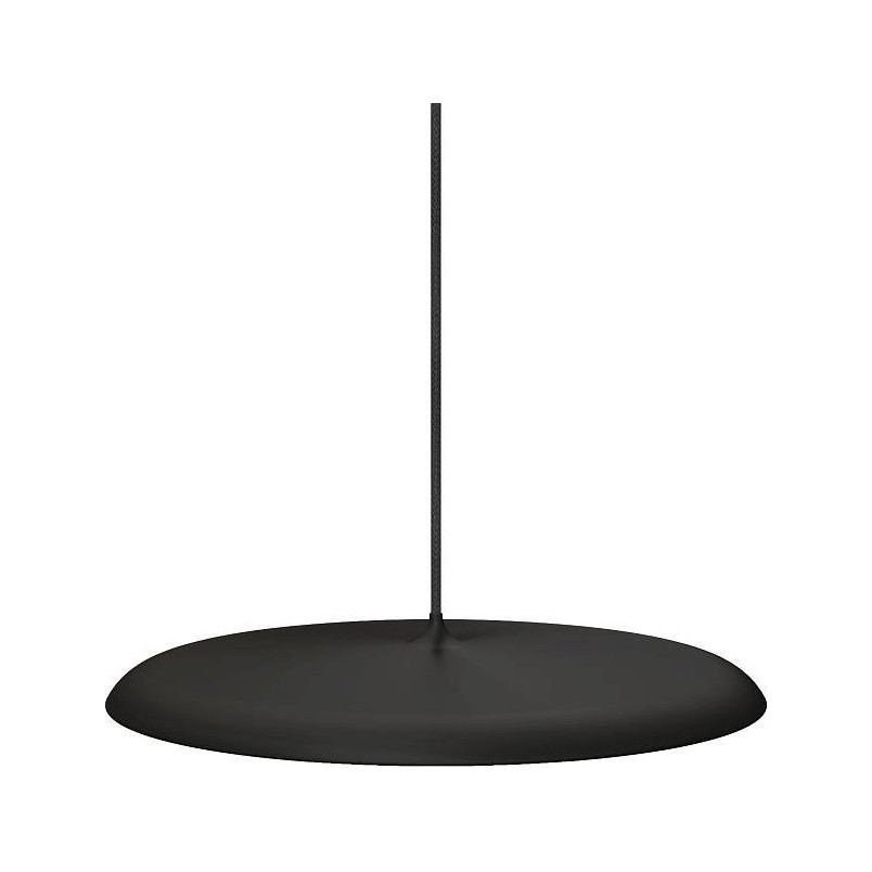 Lampa wisząca okrągła płaska Artist 40 LED Czarna marki Dftp
