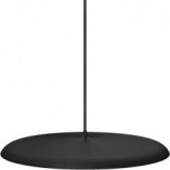 Lampa wisząca okrągła płaska Artist 40 LED Czarna marki Dftp