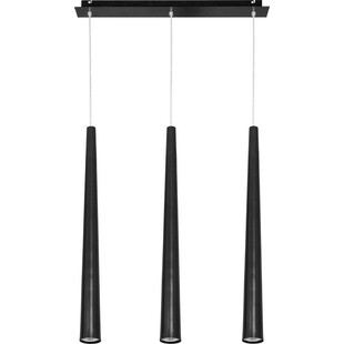 Lampa wiszące tuby minimalistyczna Quebeck III Czarna marki Nowodvorski