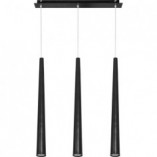 Lampa wiszące tuby minimalistyczna Quebeck III Czarna marki Nowodvorski