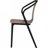 Krzesło drewniane gięte Bella Nut orzech D2.DESIGN