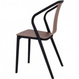 Krzesło drewniane gięte Bella Nut orzech D2.DESIGN