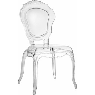 Krzesło przeźroczyste z tworzywa Queen marki Intesi
