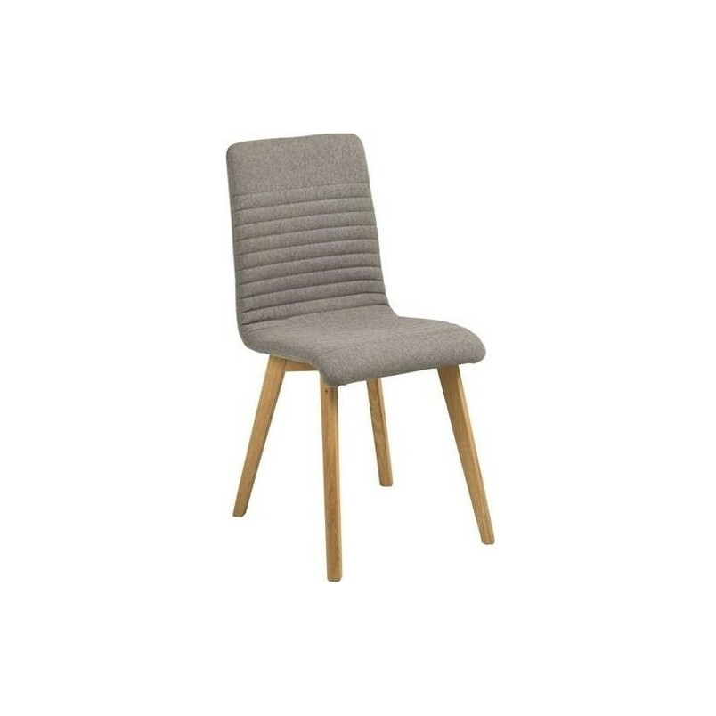 Krzesło tapicerowane na drewnianych nogach Arosa jasno szare marki Actona
