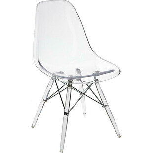 Krzesło przeźroczyste z tworzywa P016 marki D2.Design