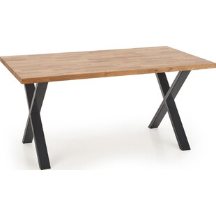 Stół drewniany dębowy Apex 160x90 dąb naturalny marki Halmar
