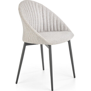 Krzesło tapicerowane K357 popiel marki Halmar