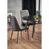 Krzesło tapicerowane K368 popiel marki Halmar