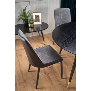Krzesło tapicerowane K368 popiel marki Halmar