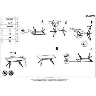 Stół prostokątny Pascal 160x90 białymarki Halmar