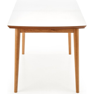 Stół rozkładany skandynawski Barret 90x80 biały marki Halmar