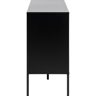 Komoda industrialna z szufladami Seaford 120 Dąb/Czarny marki Actona