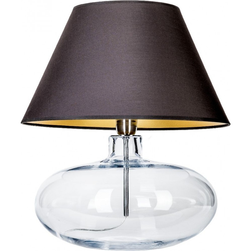 Lampa stołowa szklana Stockholm Czarna marki 4Concept