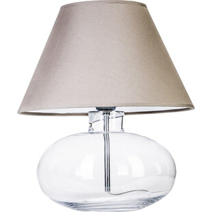 Lampa stołowa szklana Bergen Szara marki 4Concepts