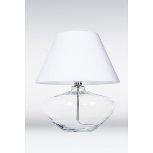 Lampa stołowa szklana Madrid Biała marki 4Concept