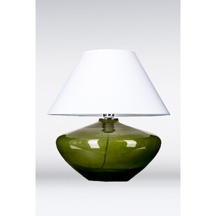 Lampa stołowa szklana Madrid Green Biała marki 4Concept