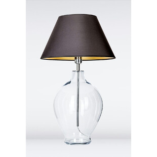 Lampa stołowa szklana Capri Czarna marki 4Concept