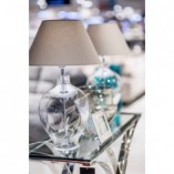 Lampa stołowa szklana Capri Szara marki 4Concept