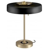 Lampa stołowa designerska Artdeco czarno-złota marki Step Into Design