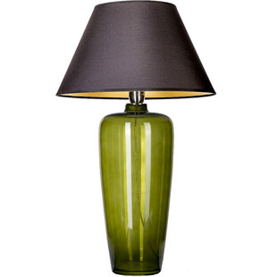 Lampa stołowa szklana Bilbao Green Czarna marki 4Concept