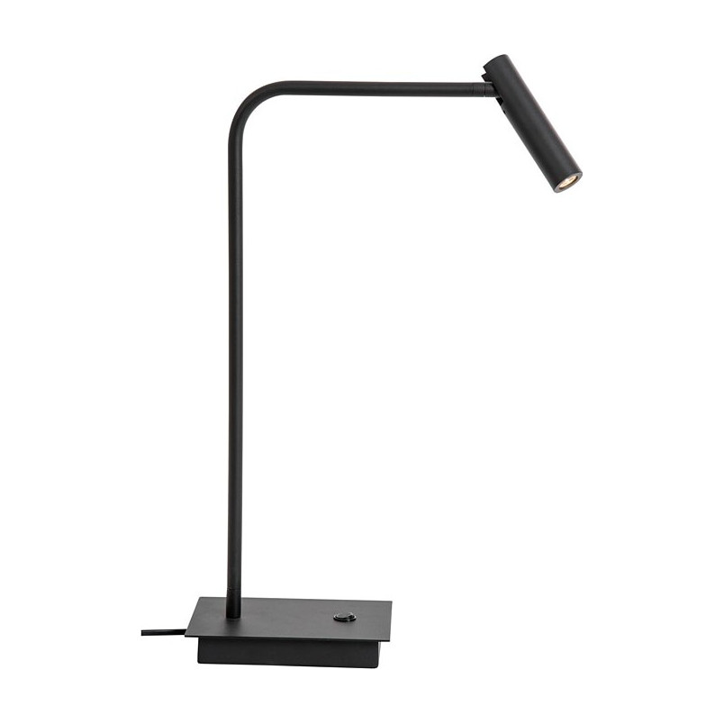 Lampa biurkowa minimalistyczna Palermo LED czarna