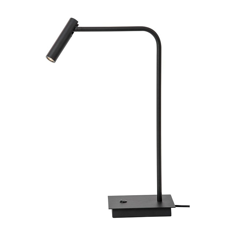 Lampa biurkowa minimalistyczna Palermo LED czarna