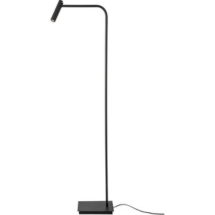 Lampa podłogowa minimalistyczna Palermo LED czarna