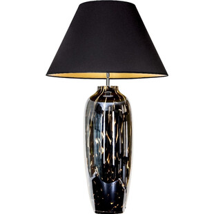 Lampa stołowa szklana Alhambra Czarna marki 4Concept