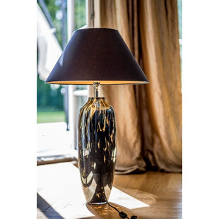 Lampa stołowa szklana Alhambra Czarna marki 4Concept