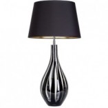 Lampa stołowa szklana Modena Black Czarna marki 4Concept