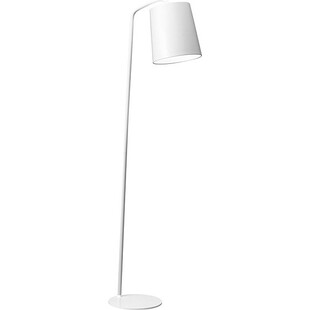 Lampa podłogowa loft Simple biała