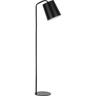 Lampa podłogowa loft Simple czarna