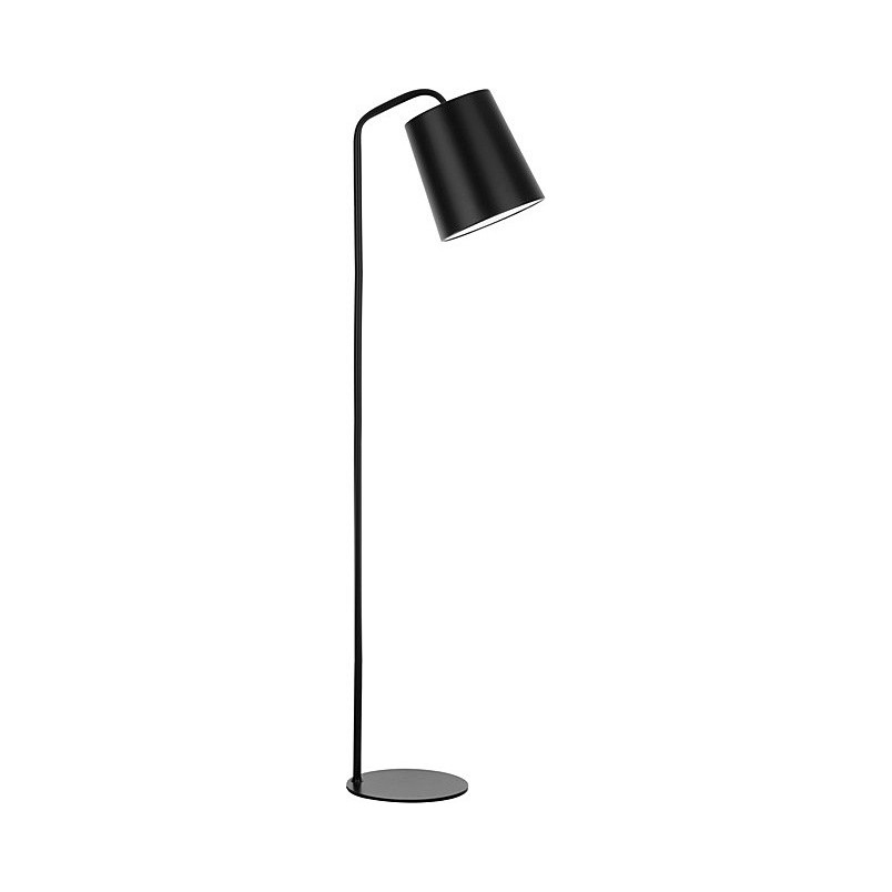 Lampa podłogowa loft Simple czarna