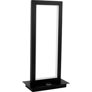Lampa stołowa minimalistyczna Frame LED czarna