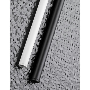 Lampa wisząca tuba minimalistyczna Fine LED czarny mat