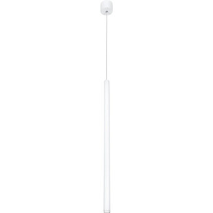 Lampa wisząca tuba minimalistyczna Fine LED biały mat
