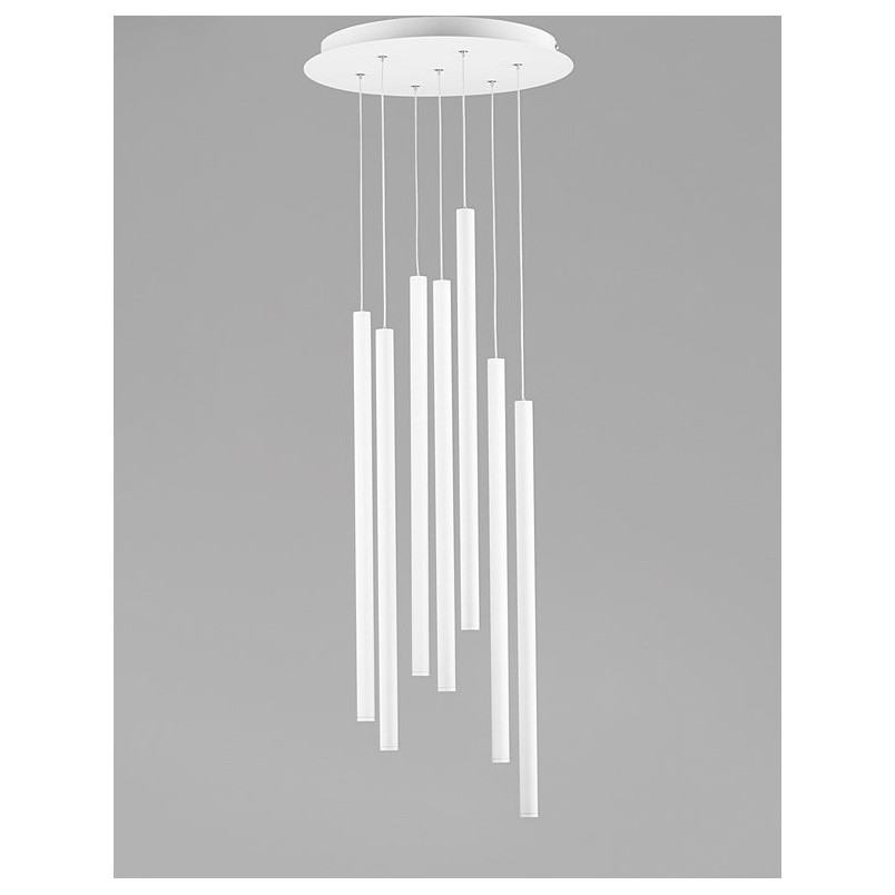 Lampa wiszące tuby Fine 40 LED biały mat
