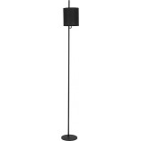 Lampa podłogowa minimalistyczna z abażurem Manaya czarna