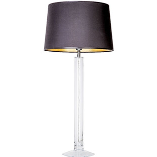 Lampa stołowa szklana Fjord Czarna marki 4Concept
