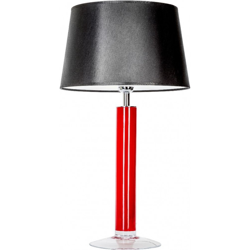 Lampa stołowa szklana Little Fjord Red Czarna marki 4Concept