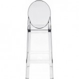 Krzesło barowe przezroczyste Viki 75cm marki D2.Design