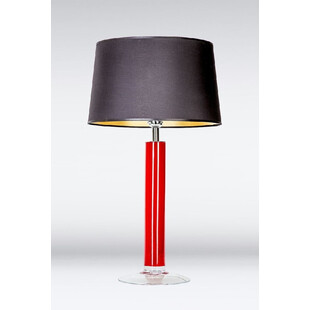 Lampa stołowa szklana Little Fjord Red Czarna marki 4Concept