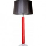 Lampa stołowa szklana Fjord Red Czarna marki 4Concept