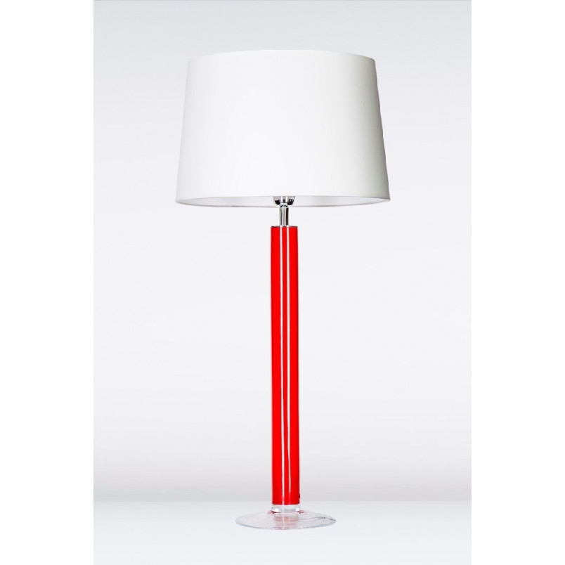 Lampa stołowa szklana Fjord Red Biała marki 4Concept