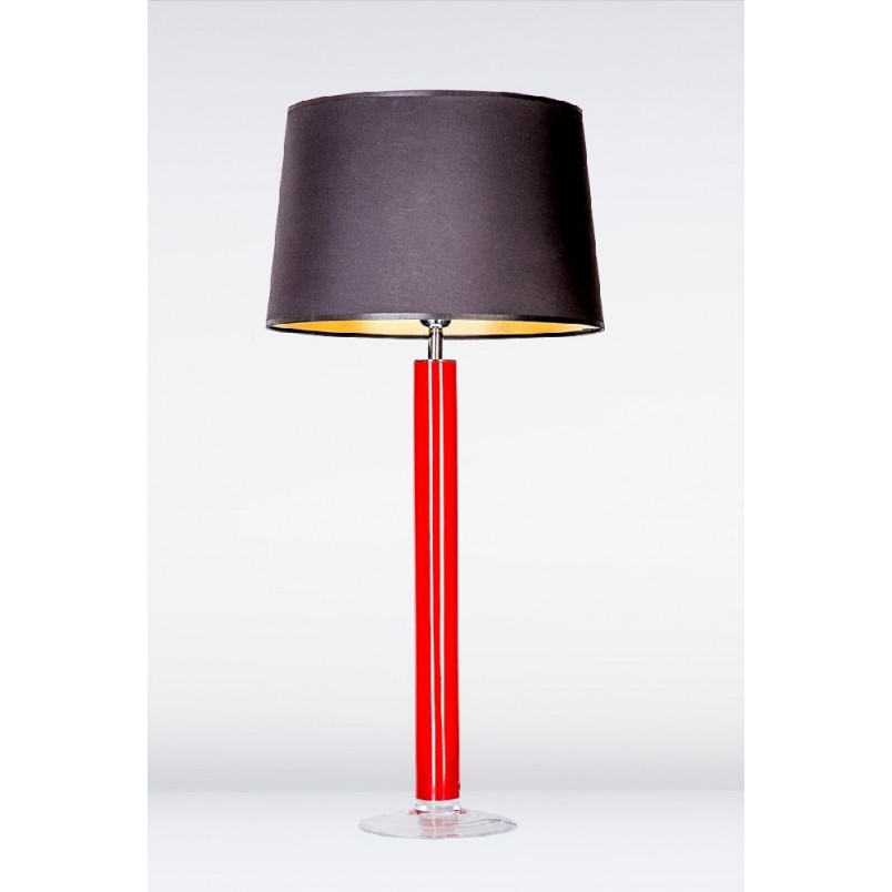 Lampa stołowa szklana Fjord Red Czarna marki 4Concept